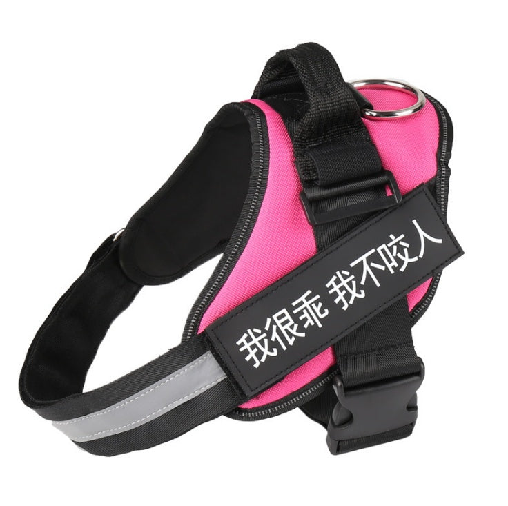 Custom No-Pull Reflective Dog Harness – Breathable & Adjustable Pet Vest