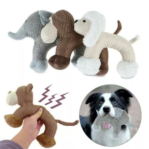 Squeaky Chew Toy – Bite-Resistant & Interactive for Small & Large Dogs