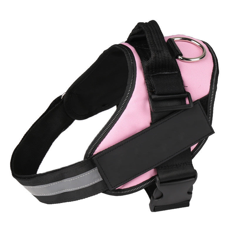 Custom No-Pull Reflective Dog Harness – Breathable & Adjustable Pet Vest