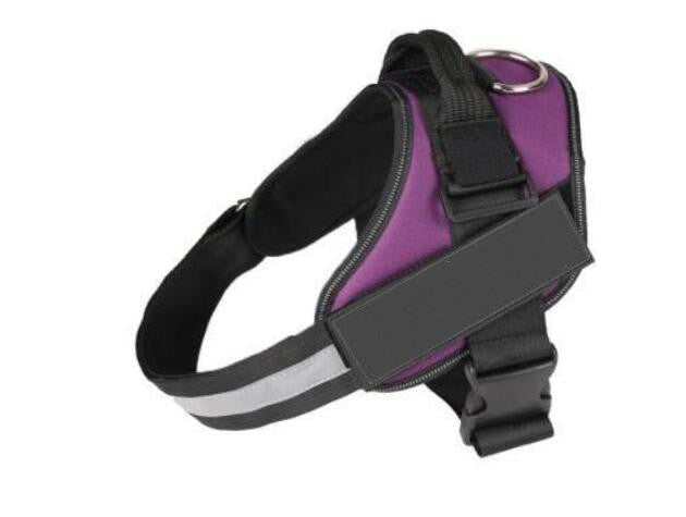 Custom No-Pull Reflective Dog Harness – Breathable & Adjustable Pet Vest